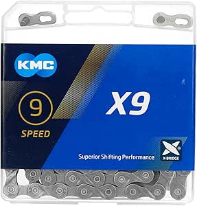 KMC X9 9-Speed , 116 Glieder, Roller Chain